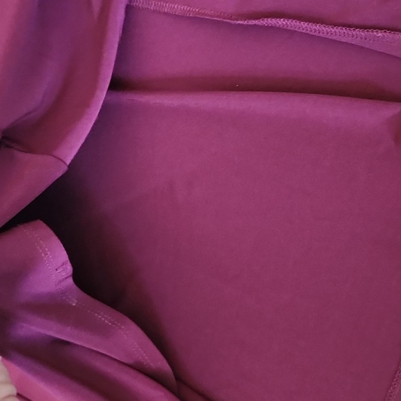 Burgundy Empire Waist A Line Dress NWT - Picture 17 of 17